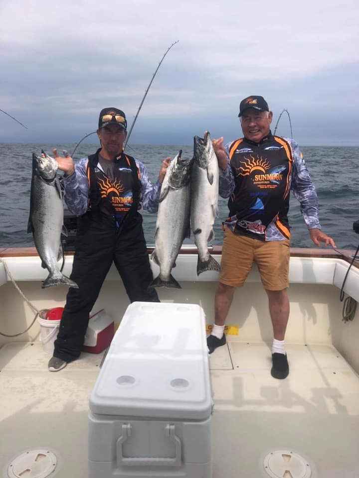 Fishing for Salmon and Trout in the Shining Waters of Lake Ontario with Capt. Ken Ruszkiewicz