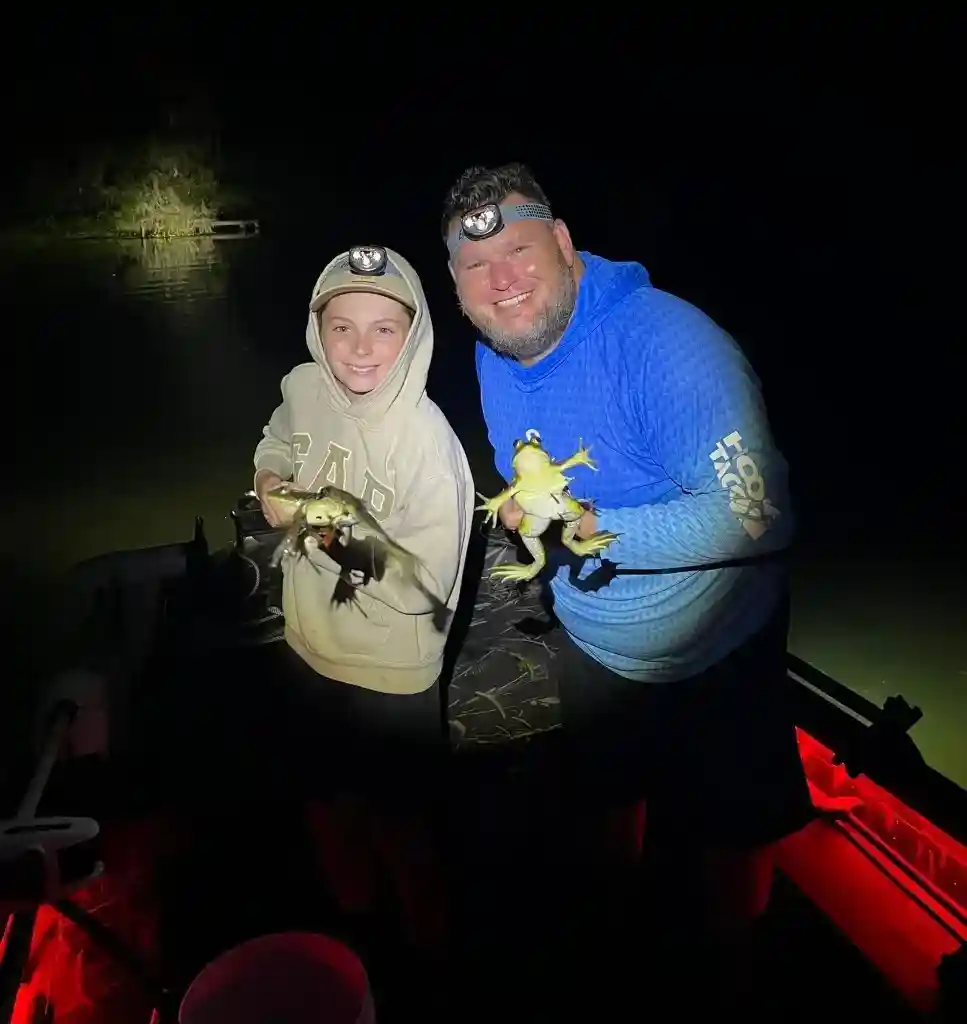 Hunt for Frogs After Dusk