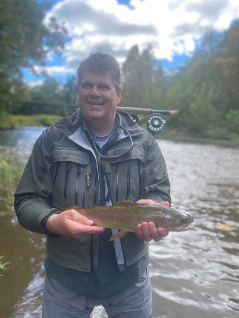 Rainbow Trout in Battenkill River, Vermont