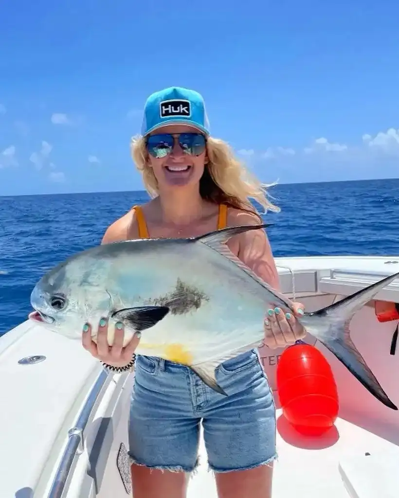 Captain Brad Nowicki with a Permit