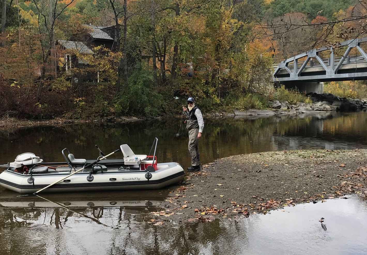 Fly Fishing Brown Trout in Battenkill River